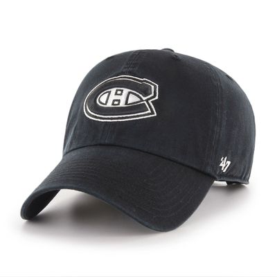 Montreal Canadians Black/White &#39;47 Clean Up