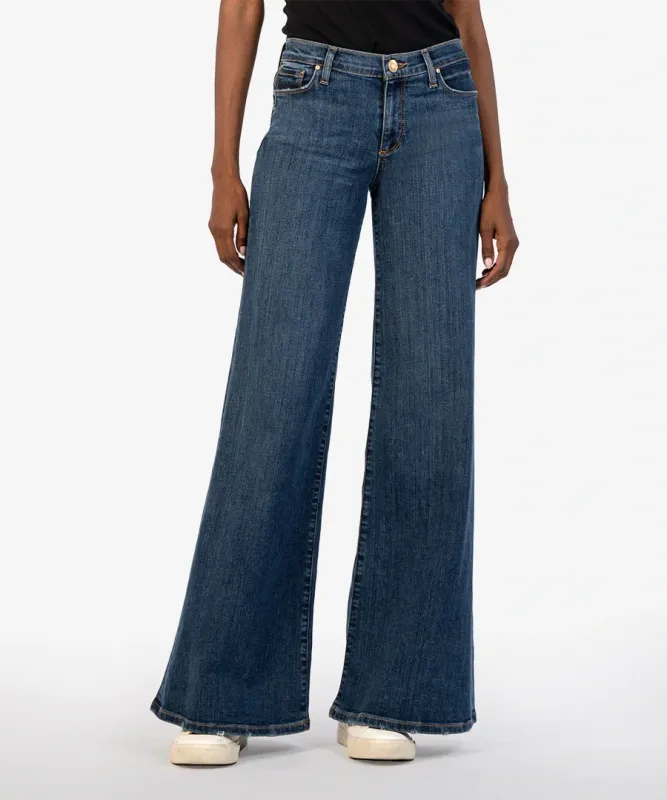 Kut From The Kloth Margo Mid Rise Wide Leg Quality
