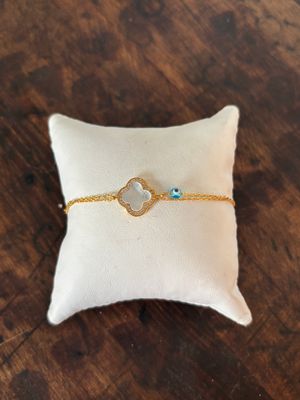 House of Moda MOP Clover Bracelet