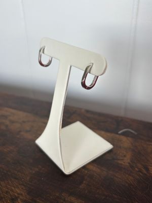 House of Moda Oval Huggie Hoops