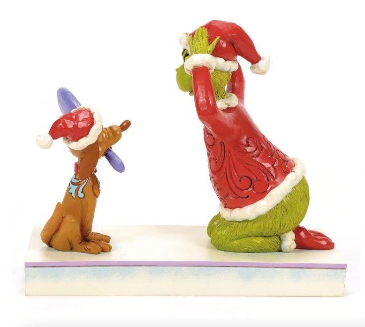 Jim Shore Max Holding Mirror for Grinch