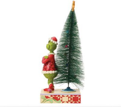 Jim Shore Grinch with Arms Crossed by Sisal Tree