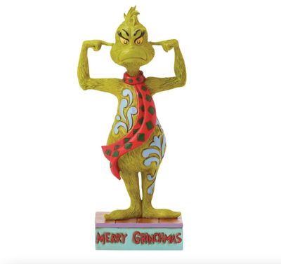 Jim Shore Grinch Plugging His Ears