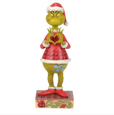 Jim Shore Grinch with Heart Hands