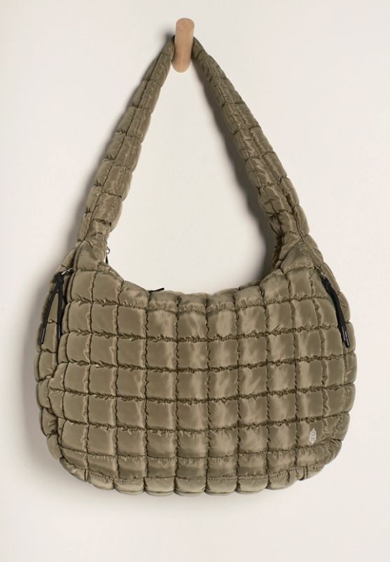 Free People Movement Quilted Carryall Seagrass
