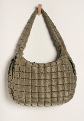 Free People Movement Quilted Carryall Seagrass