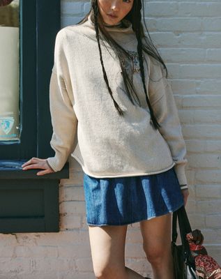 Free People WTF Torres Roll Neck