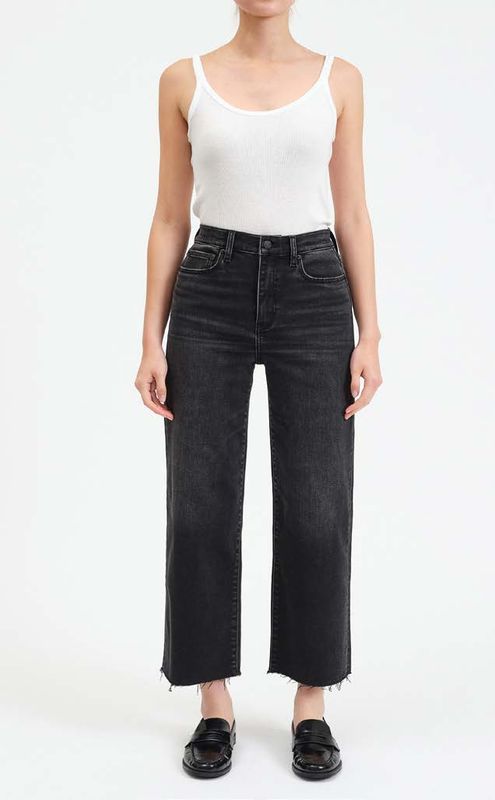 DAZE Pleaser High Rise Wide Ankle Twilight