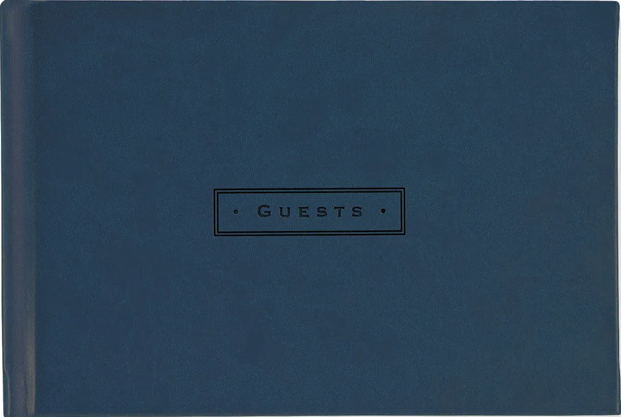 Peter Pauper Artisan Guest Book Midnight