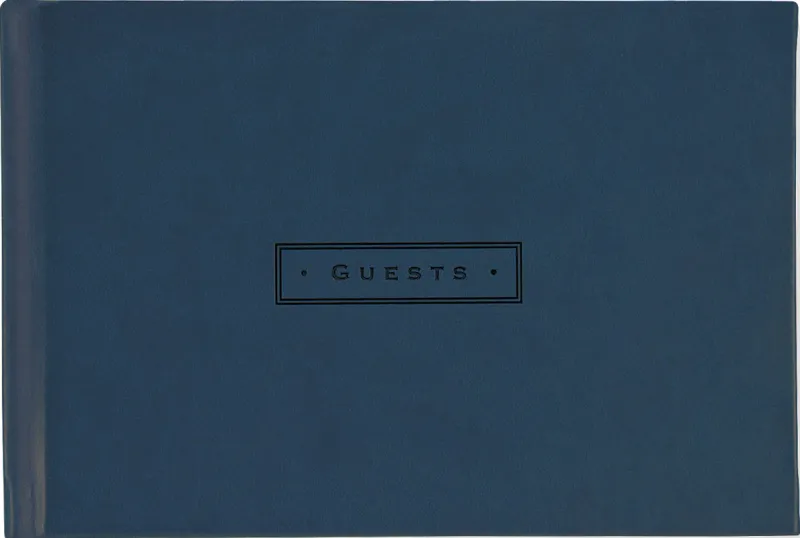 Peter Pauper Artisan Guest Book Midnight