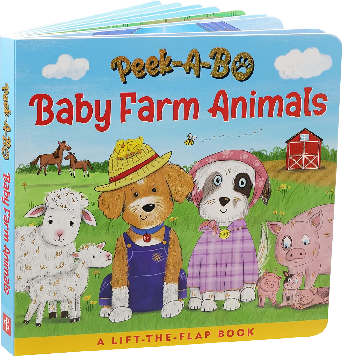 Peter Pauper Peek-a-Boo Baby Farm Animals