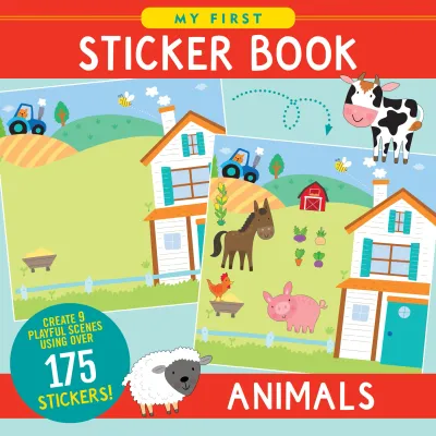 Peter Pauper My First Sticker Book Animals