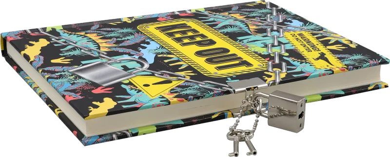 Peter Pauper Lock Journal Keep Out