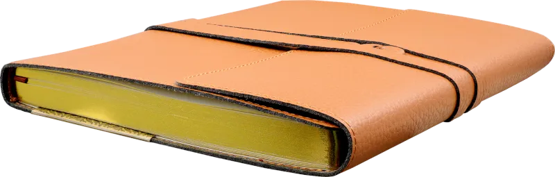 Peter Pauper Journal Leather Wrap Brown