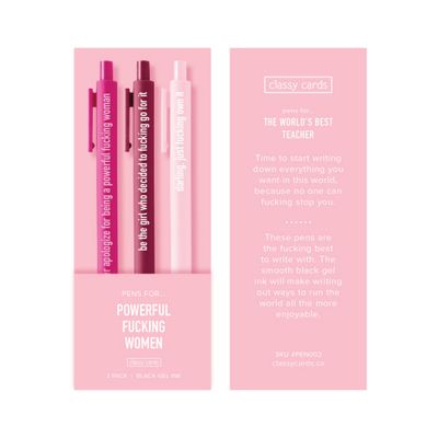 Classy Cards Pens Powerful Women
