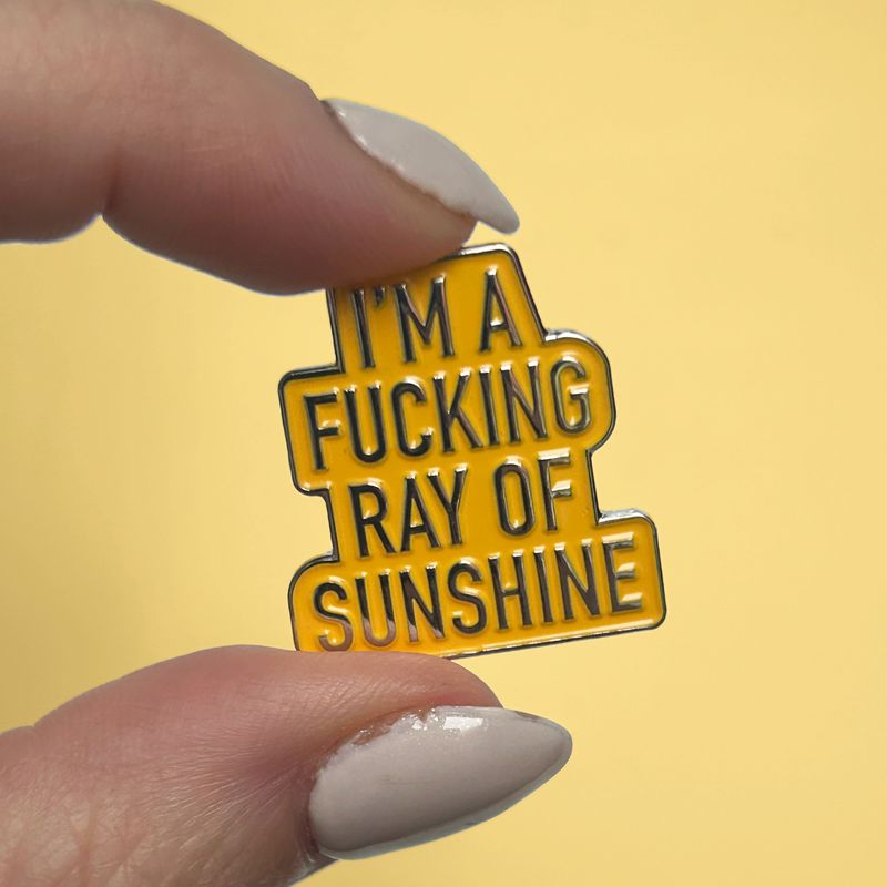 Classy Cards Enamel Pin Ray of Sunshine