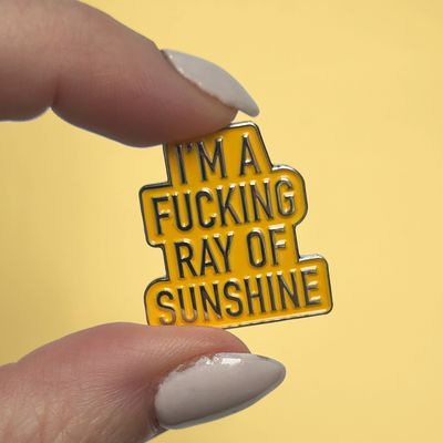 Classy Cards Enamel Pin Ray of Sunshine