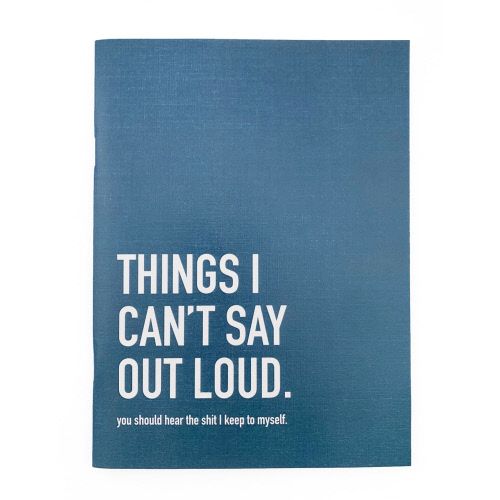 Classy Cards Notebook Can&#39;t Say