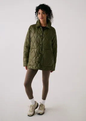 Lole The Shacket Jacket Moss