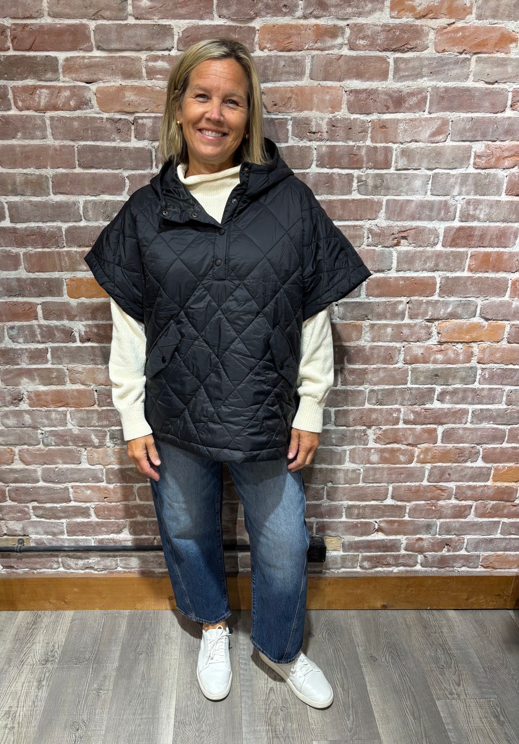Deluc Otis Puffer Poncho