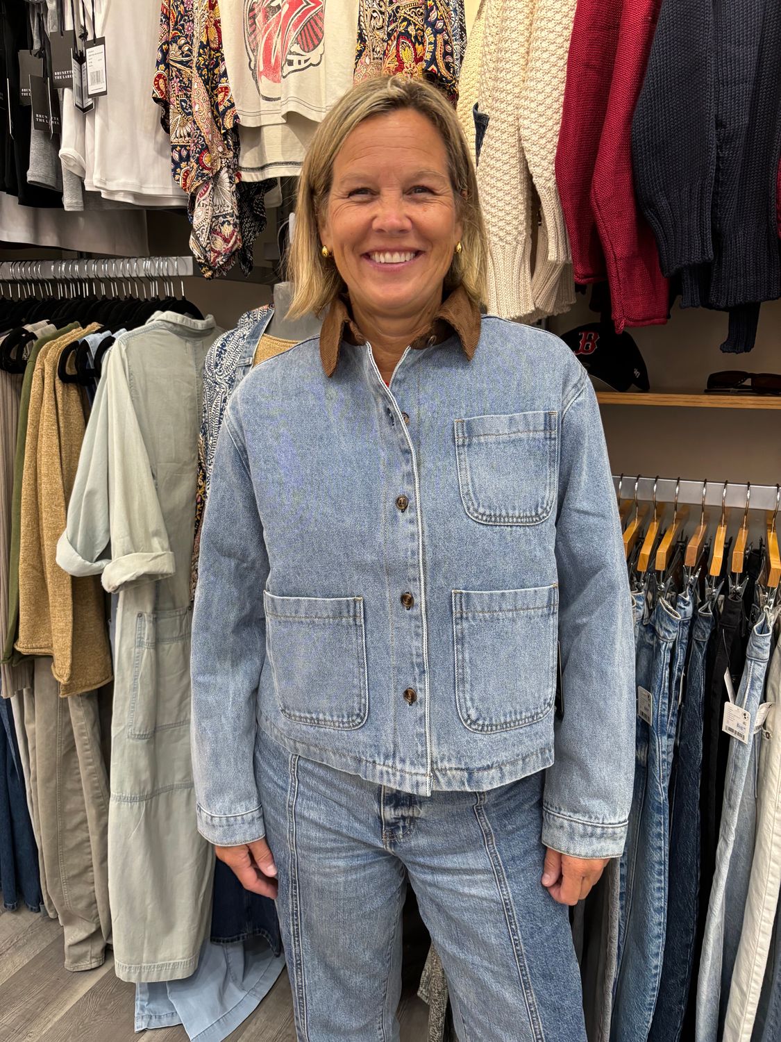 Brunette the Label Magali Denim Jacket