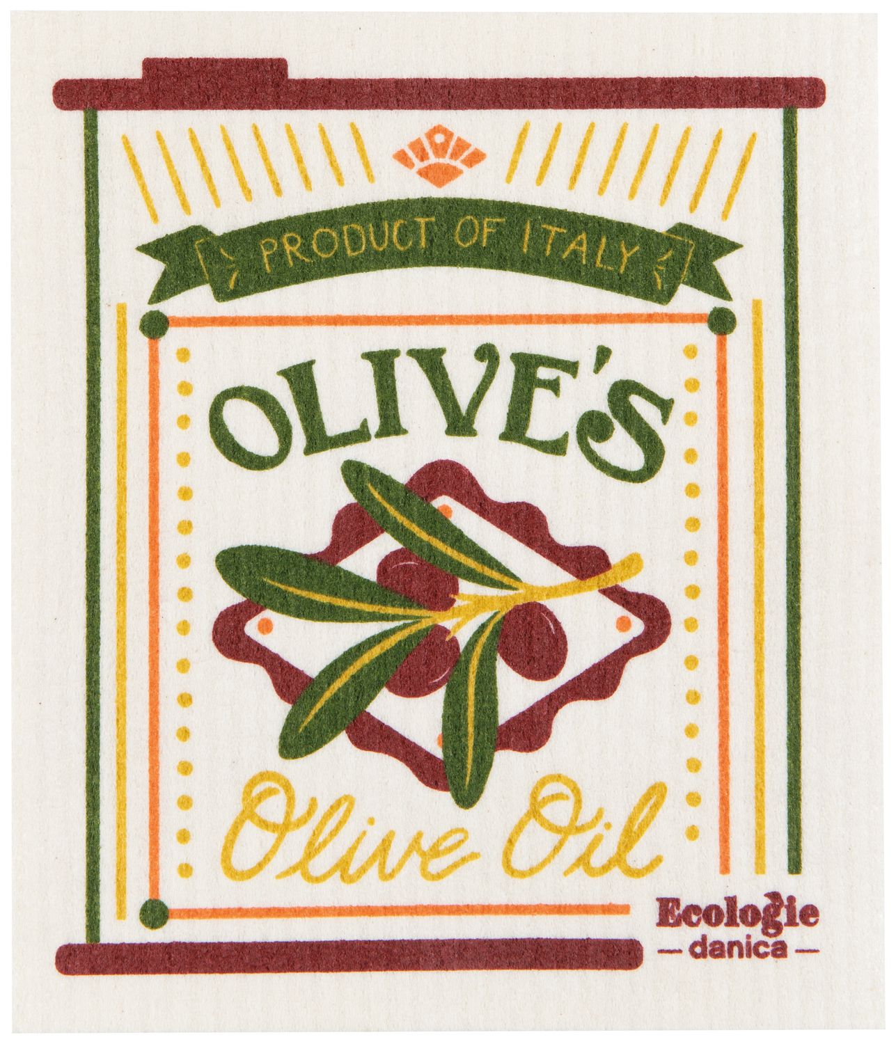 Danica Swedish Dishcloth Olive Oil