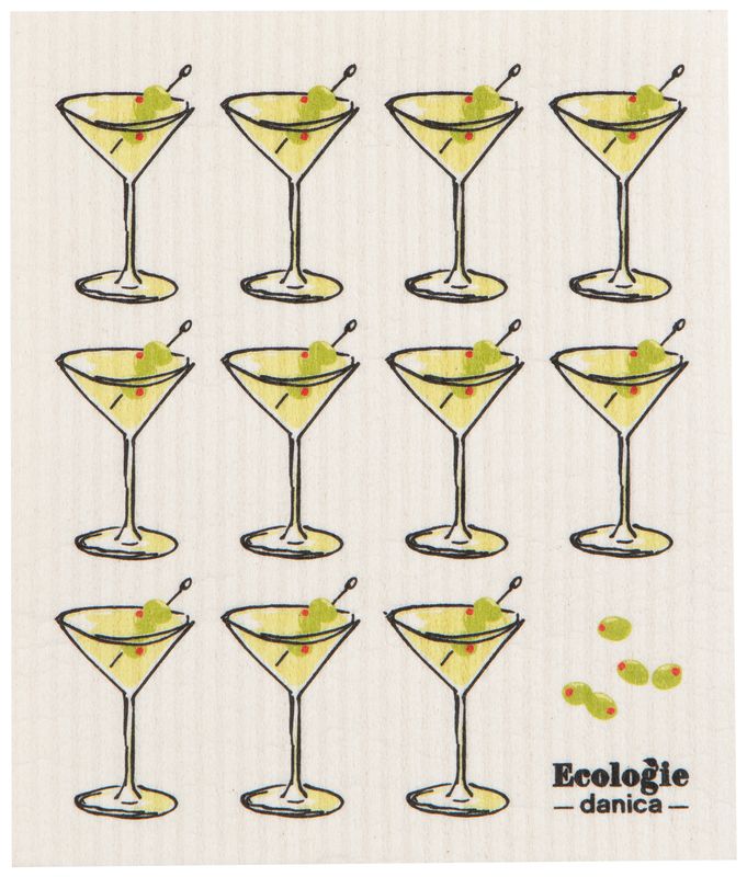 Danica Swedish Dishcloth Martini