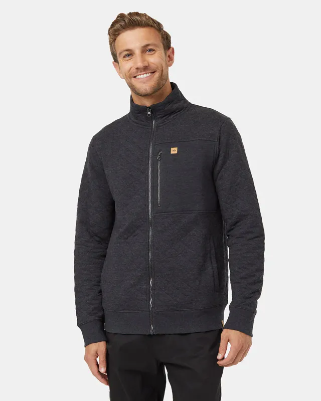 Ten Tree M Begbie Full Zip Meteorite Black
