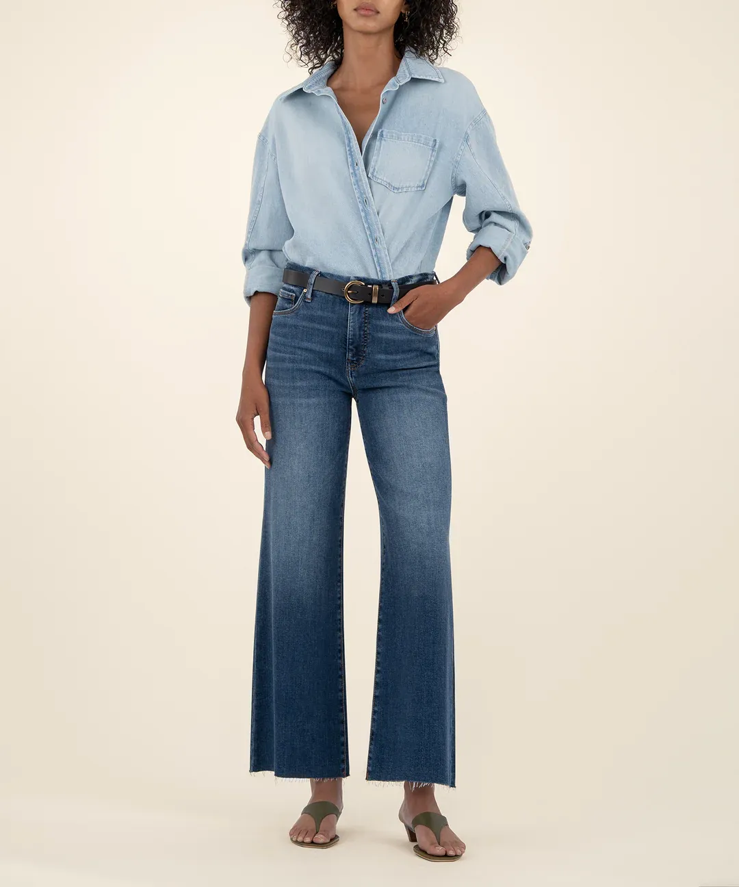 Kut From The Kloth Meg FAB AB Raw Hem Inexhaustible