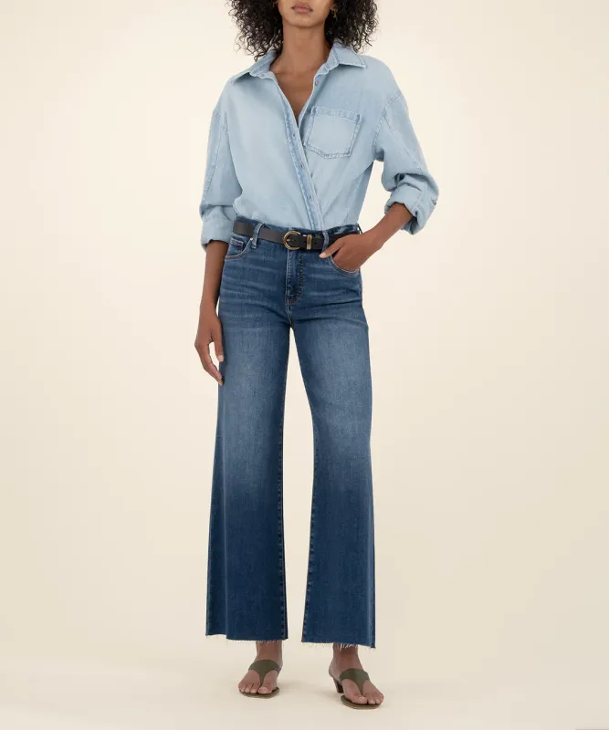 Kut From The Kloth Meg FAB AB Raw Hem Inexhaustible