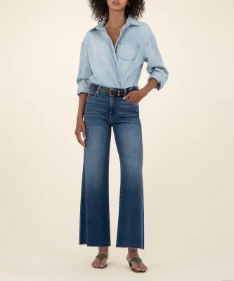 Kut From The Kloth Meg FAB AB Raw Hem Inexhaustible
