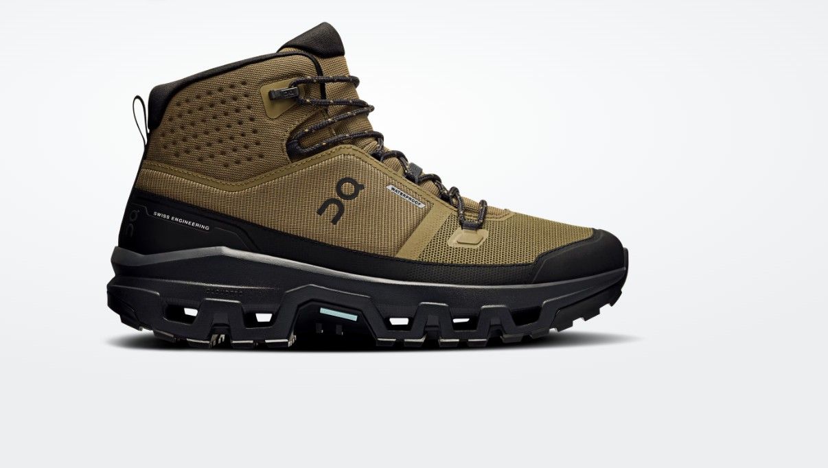 On Cloudrock Mid Waterproof Men Hunter/Black