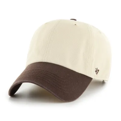 Blank &#39;47 Two Tone Clean Up Cap Natural/Brown