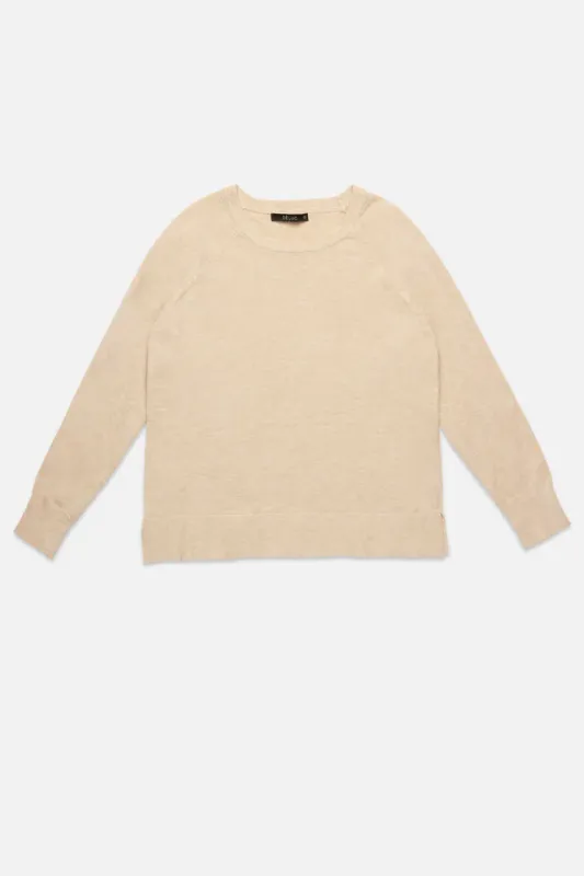 Deluc Lorraine Sweater Ecru Melange