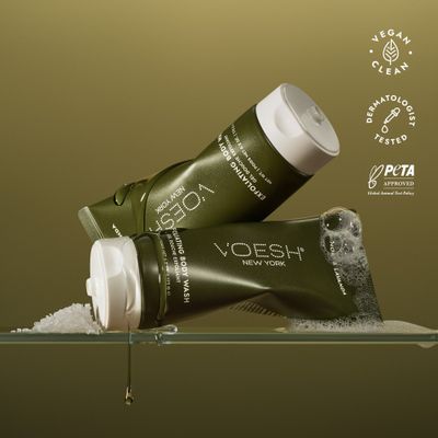 Voesh Exfoliating Body Wash Hinoki &amp; Lavanda