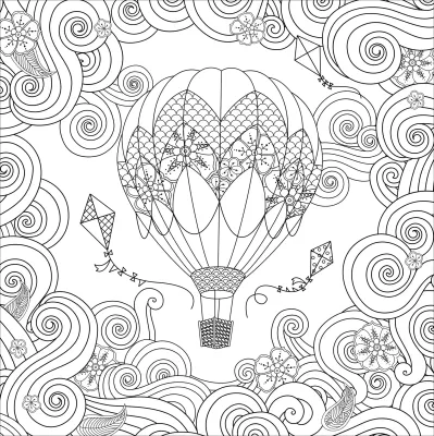 Peter Pauper Coloring Book Boho Dreams