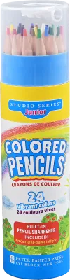 Peter Pauper Colored Pencils Set/24