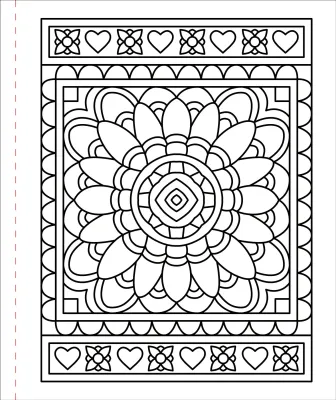 Peter Pauper Coloring Book Large Print Color Me Calm