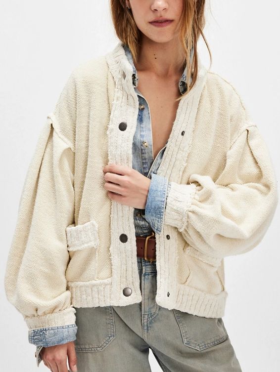 Free People Cute in This Cardi Tea