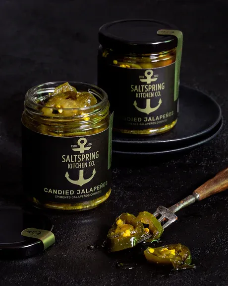 Saltspring Kitchen Co. Candied Jalapenos 250mL