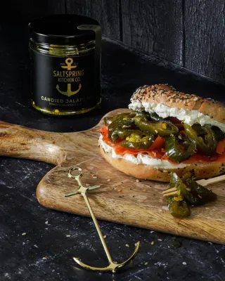 Saltspring Kitchen Co. Candied Jalapenos 250mL