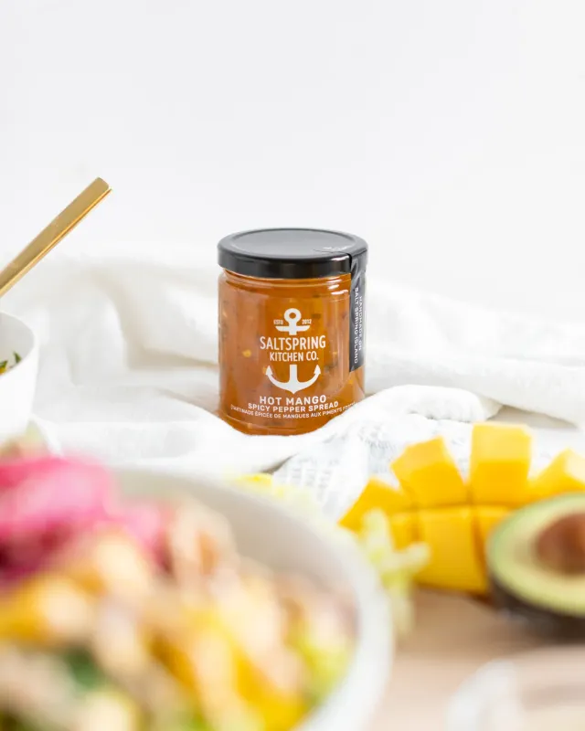 Saltspring Kitchen Co. Hot Mango Spicy Pepper Spread 250mL