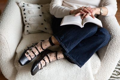 Unified Sheer Dots Socks