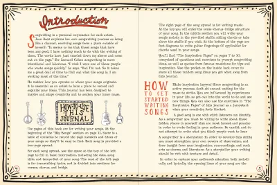 Peter Pauper Songwriter's Journal
