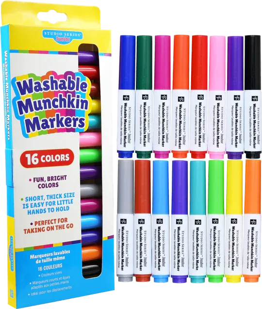 Peter Pauper Washable Munchkin Markers