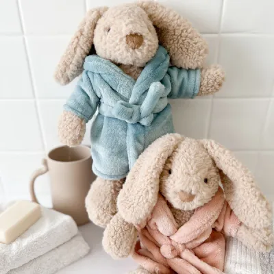Mon Ami Harlow Bathtime Bunny Blue