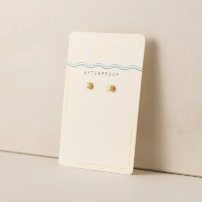 Lover's Tempo Waterproof Opal Studs