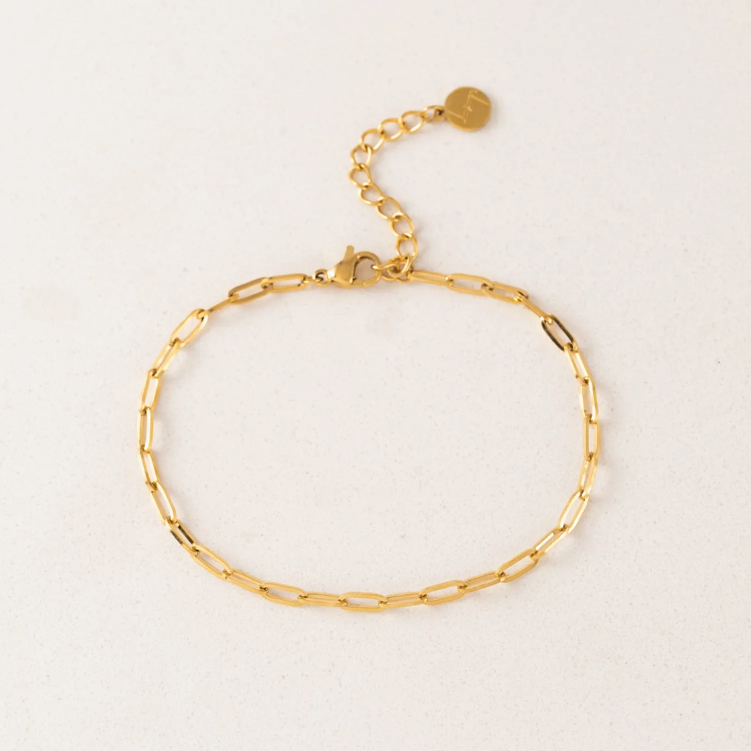 Lover&#39;s Tempo Waterproof Paperclip Bracelet