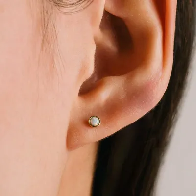 Lover&#39;s Tempo Waterproof Opal Studs