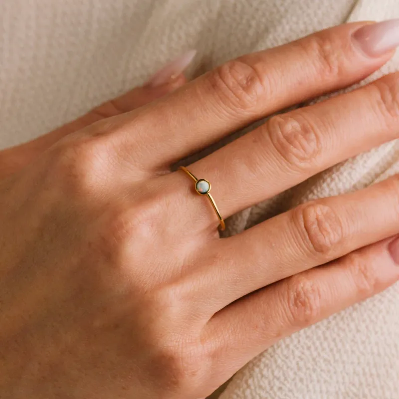 Lover's Tempo Waterproof Opal Ring